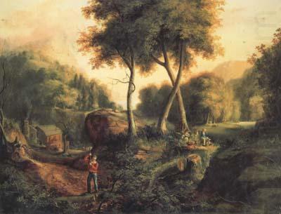 Thomas Cole Landscape (mk13) china oil painting image